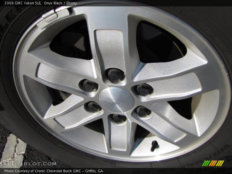 Onyx Black / Ebony 2009 GMC Yukon SLE