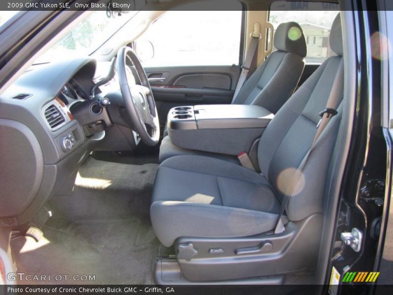 Onyx Black / Ebony 2009 GMC Yukon SLE