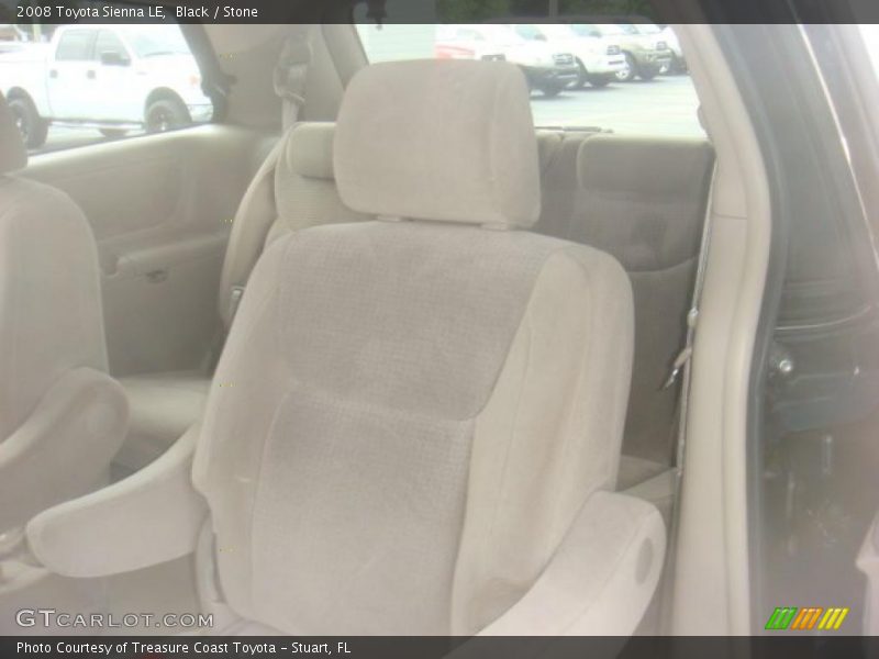 Black / Stone 2008 Toyota Sienna LE