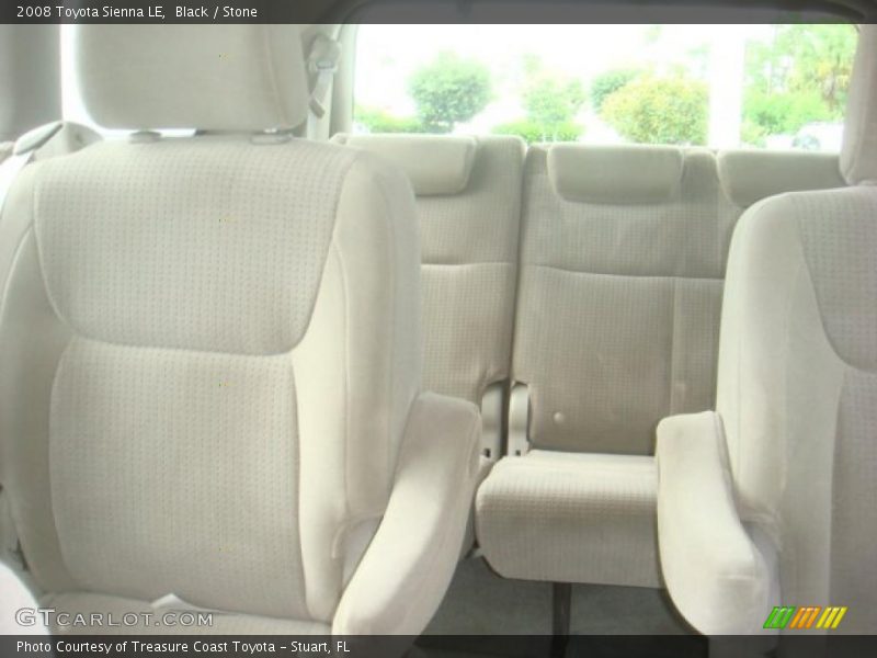 Black / Stone 2008 Toyota Sienna LE
