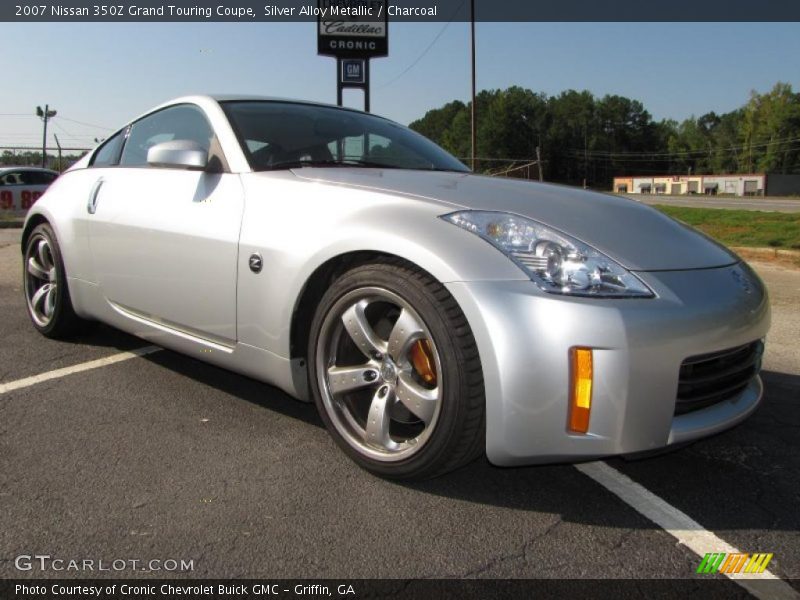 Silver Alloy Metallic / Charcoal 2007 Nissan 350Z Grand Touring Coupe