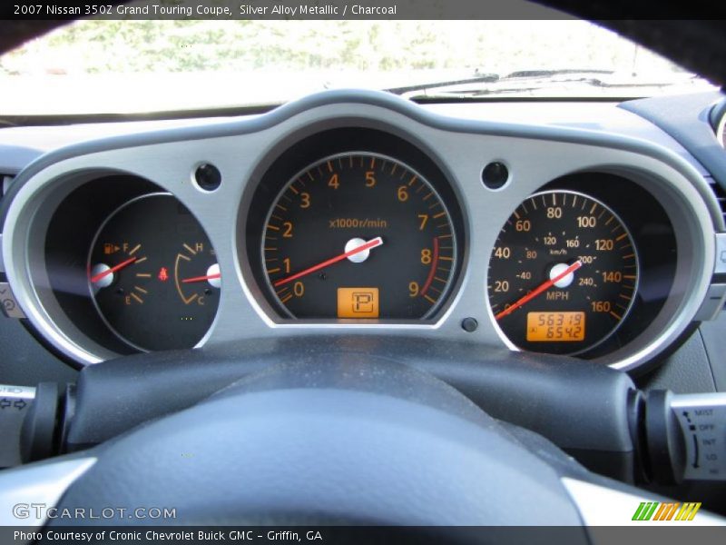 Silver Alloy Metallic / Charcoal 2007 Nissan 350Z Grand Touring Coupe