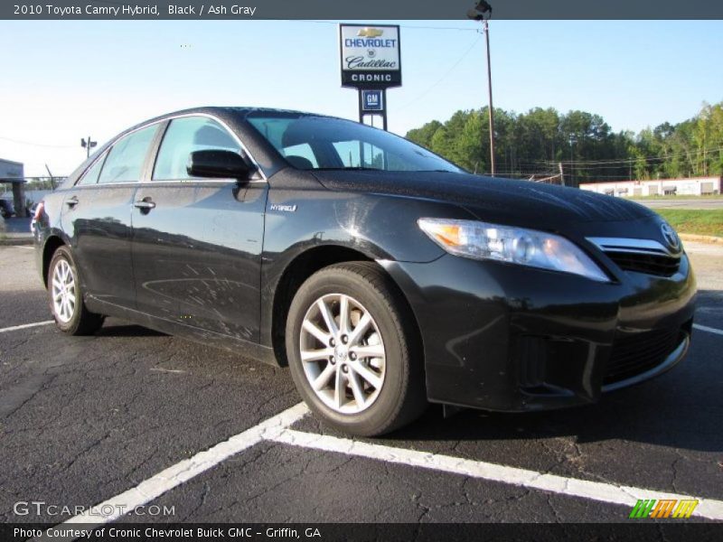 Black / Ash Gray 2010 Toyota Camry Hybrid