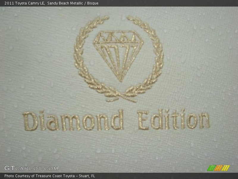 Sandy Beach Metallic / Bisque 2011 Toyota Camry LE
