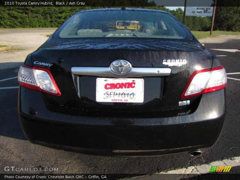 Black / Ash Gray 2010 Toyota Camry Hybrid