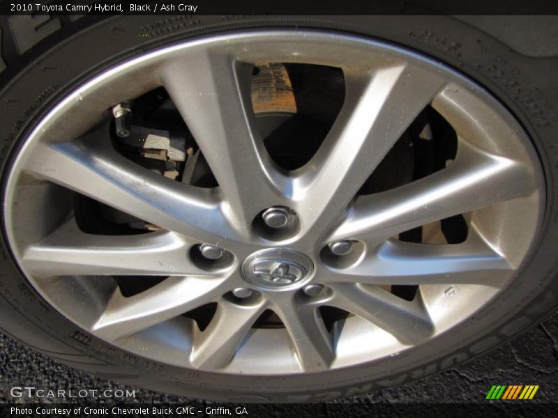 Black / Ash Gray 2010 Toyota Camry Hybrid