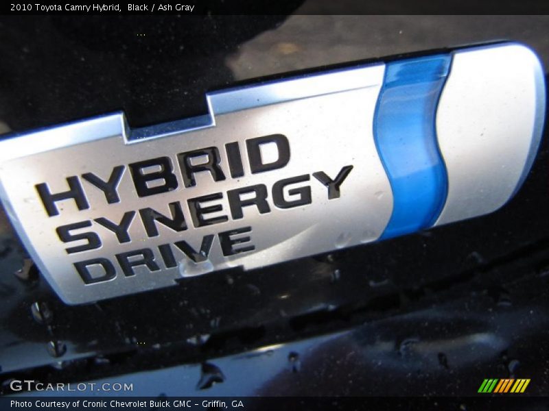 Black / Ash Gray 2010 Toyota Camry Hybrid