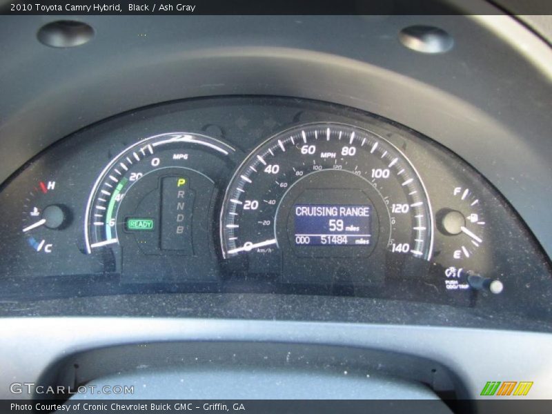 Black / Ash Gray 2010 Toyota Camry Hybrid