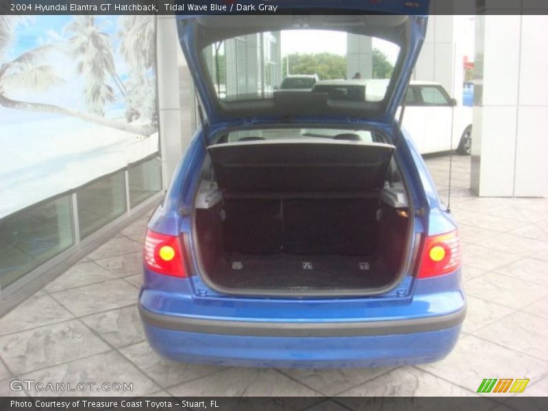 Tidal Wave Blue / Dark Gray 2004 Hyundai Elantra GT Hatchback