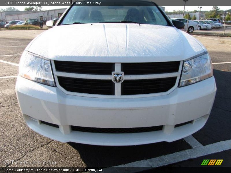 Stone White / Dark Slate Gray 2010 Dodge Avenger SXT