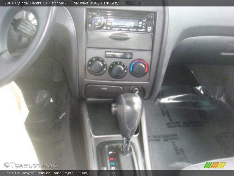 Tidal Wave Blue / Dark Gray 2004 Hyundai Elantra GT Hatchback