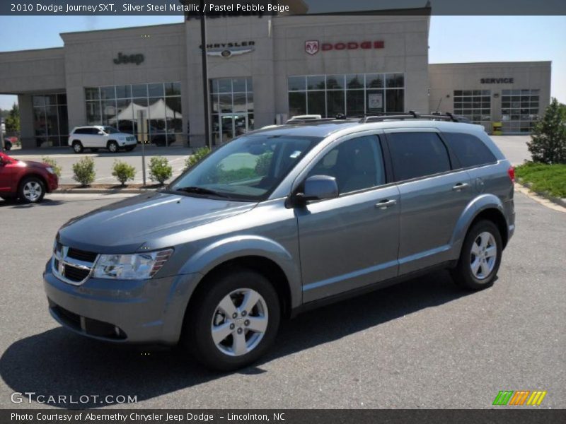 Silver Steel Metallic / Pastel Pebble Beige 2010 Dodge Journey SXT