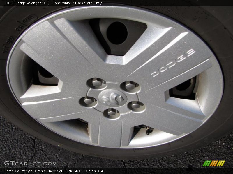 Stone White / Dark Slate Gray 2010 Dodge Avenger SXT