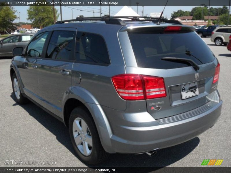 Silver Steel Metallic / Pastel Pebble Beige 2010 Dodge Journey SXT