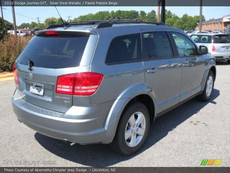 Silver Steel Metallic / Pastel Pebble Beige 2010 Dodge Journey SXT