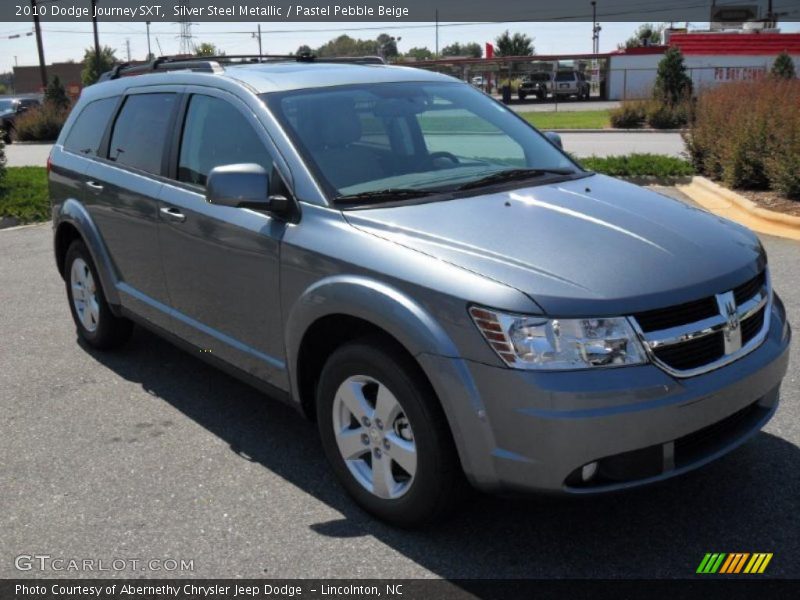 Silver Steel Metallic / Pastel Pebble Beige 2010 Dodge Journey SXT