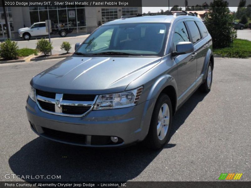 Silver Steel Metallic / Pastel Pebble Beige 2010 Dodge Journey SXT