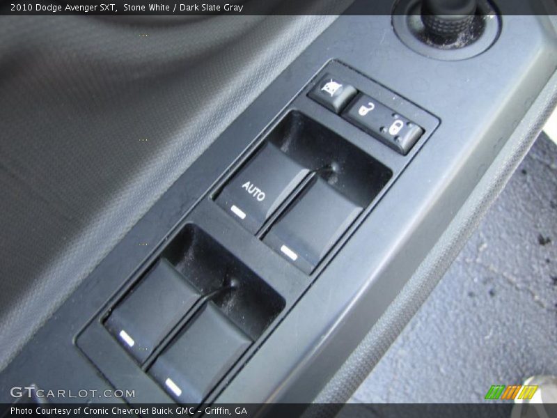Stone White / Dark Slate Gray 2010 Dodge Avenger SXT
