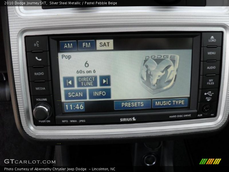 Silver Steel Metallic / Pastel Pebble Beige 2010 Dodge Journey SXT