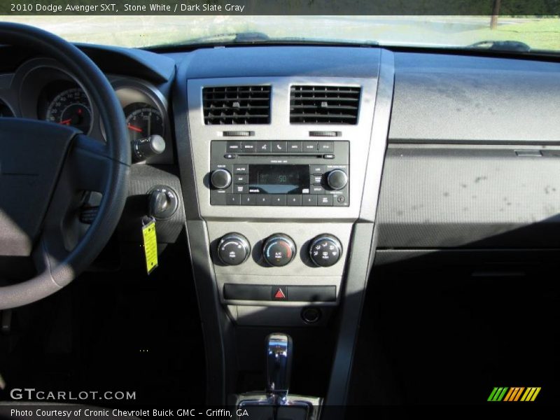 Stone White / Dark Slate Gray 2010 Dodge Avenger SXT