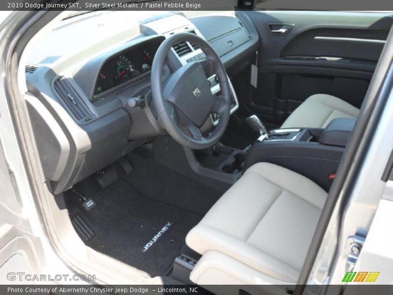 Silver Steel Metallic / Pastel Pebble Beige 2010 Dodge Journey SXT