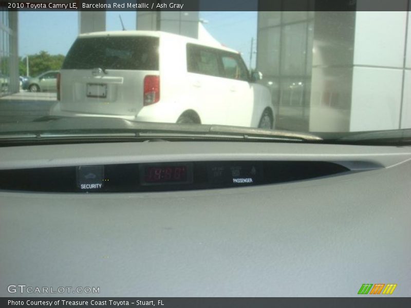 Barcelona Red Metallic / Ash Gray 2010 Toyota Camry LE