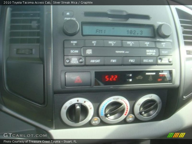 Silver Streak Mica / Graphite 2010 Toyota Tacoma Access Cab