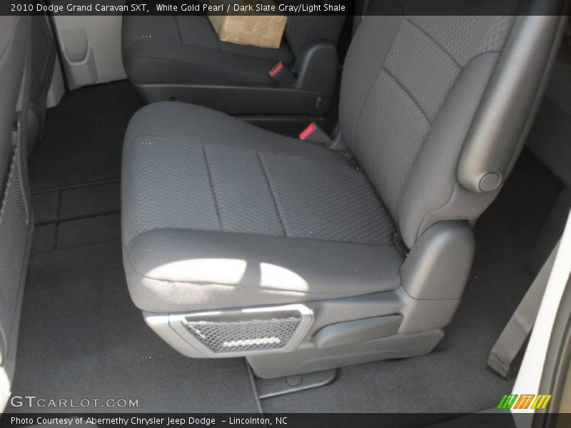 White Gold Pearl / Dark Slate Gray/Light Shale 2010 Dodge Grand Caravan SXT
