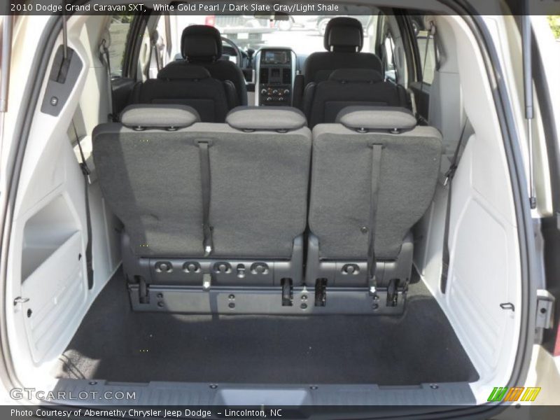 White Gold Pearl / Dark Slate Gray/Light Shale 2010 Dodge Grand Caravan SXT