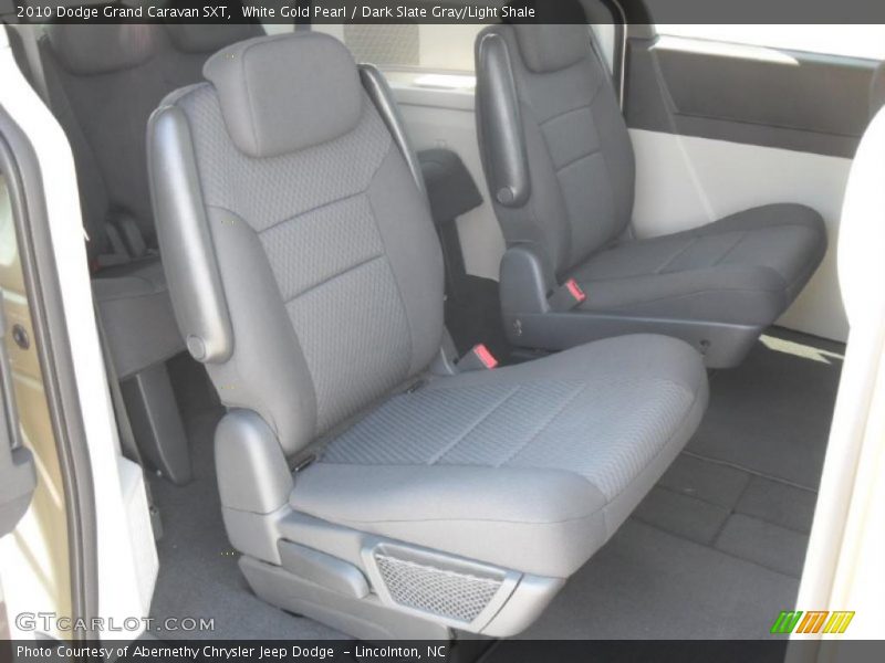 White Gold Pearl / Dark Slate Gray/Light Shale 2010 Dodge Grand Caravan SXT