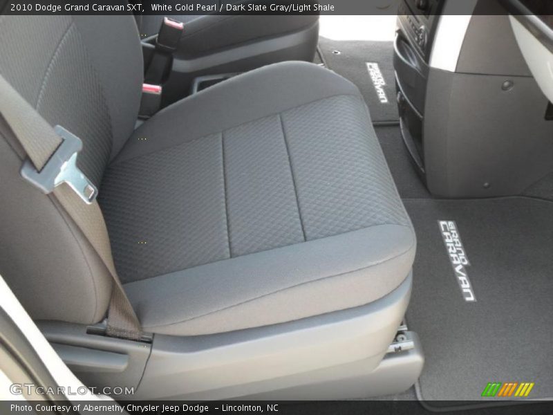 White Gold Pearl / Dark Slate Gray/Light Shale 2010 Dodge Grand Caravan SXT