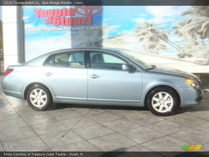 Blue Mirage Metallic / Ivory 2010 Toyota Avalon XL