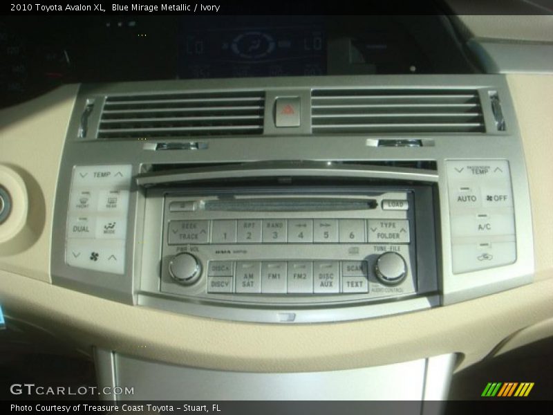 Blue Mirage Metallic / Ivory 2010 Toyota Avalon XL