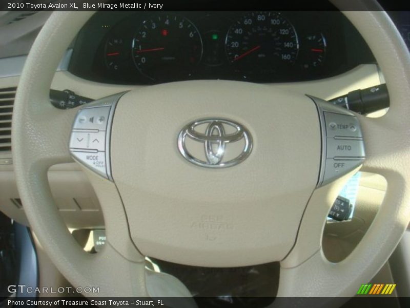 Blue Mirage Metallic / Ivory 2010 Toyota Avalon XL