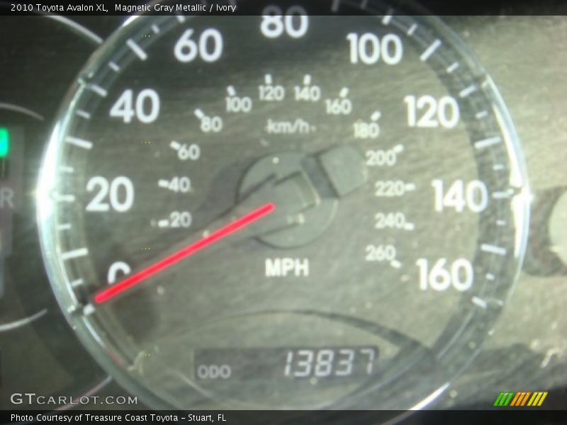 Magnetic Gray Metallic / Ivory 2010 Toyota Avalon XL