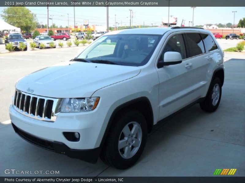 Stone White / Dark Graystone/Medium Graystone 2011 Jeep Grand Cherokee Laredo