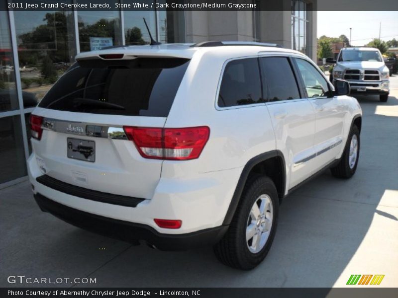 Stone White / Dark Graystone/Medium Graystone 2011 Jeep Grand Cherokee Laredo