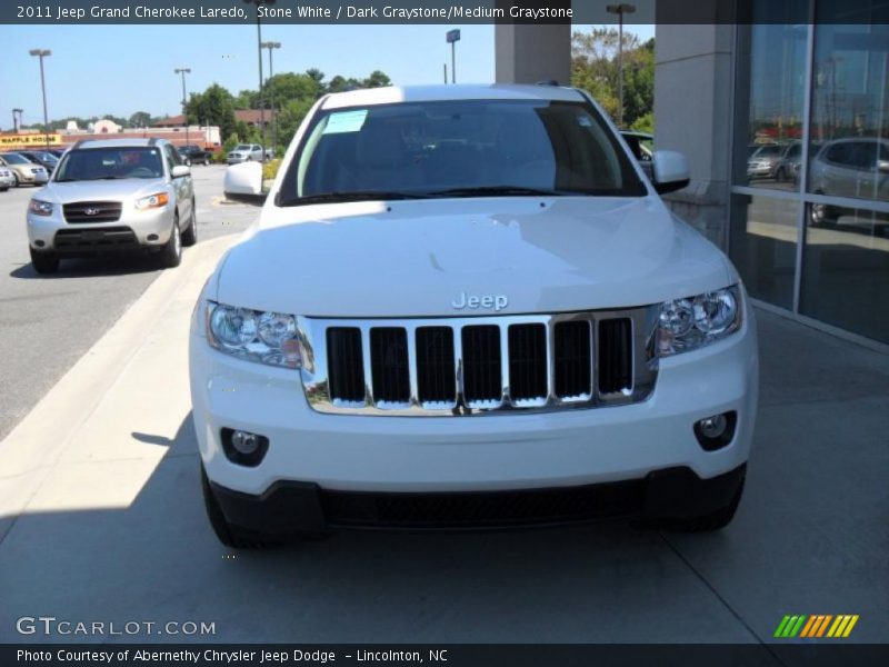 Stone White / Dark Graystone/Medium Graystone 2011 Jeep Grand Cherokee Laredo
