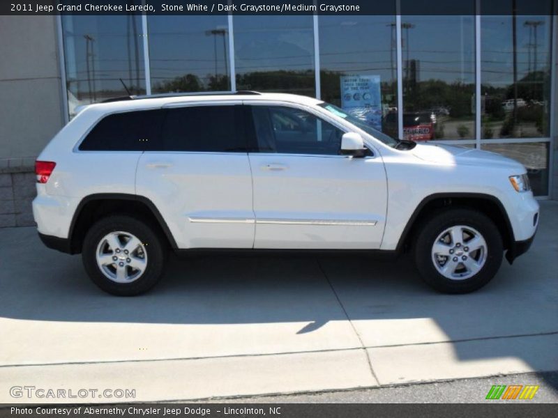 Stone White / Dark Graystone/Medium Graystone 2011 Jeep Grand Cherokee Laredo
