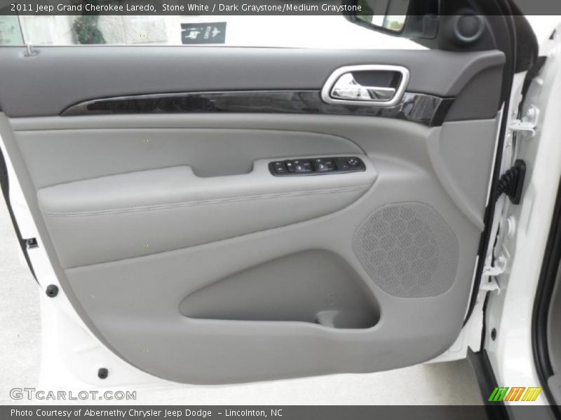 Stone White / Dark Graystone/Medium Graystone 2011 Jeep Grand Cherokee Laredo