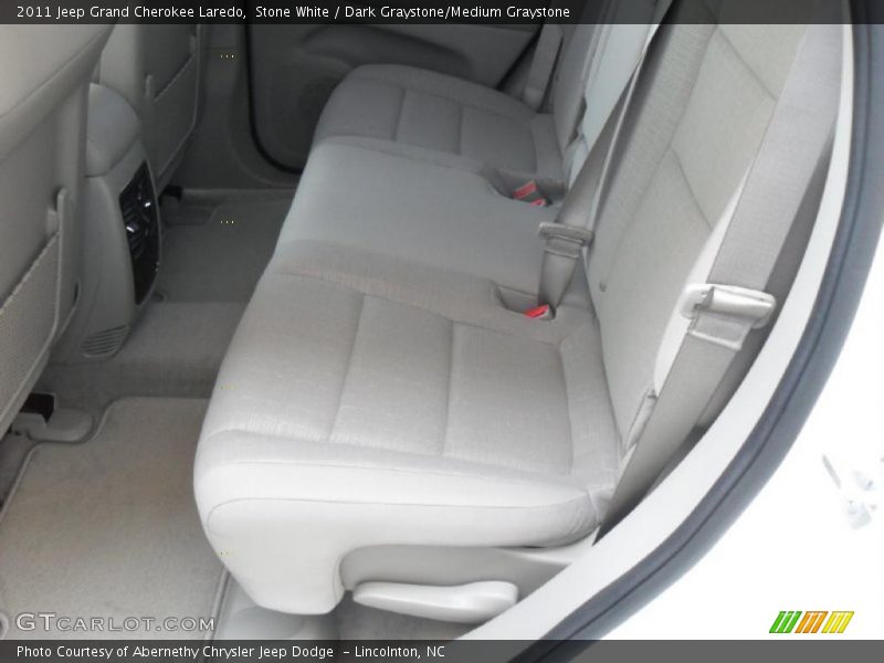 Stone White / Dark Graystone/Medium Graystone 2011 Jeep Grand Cherokee Laredo