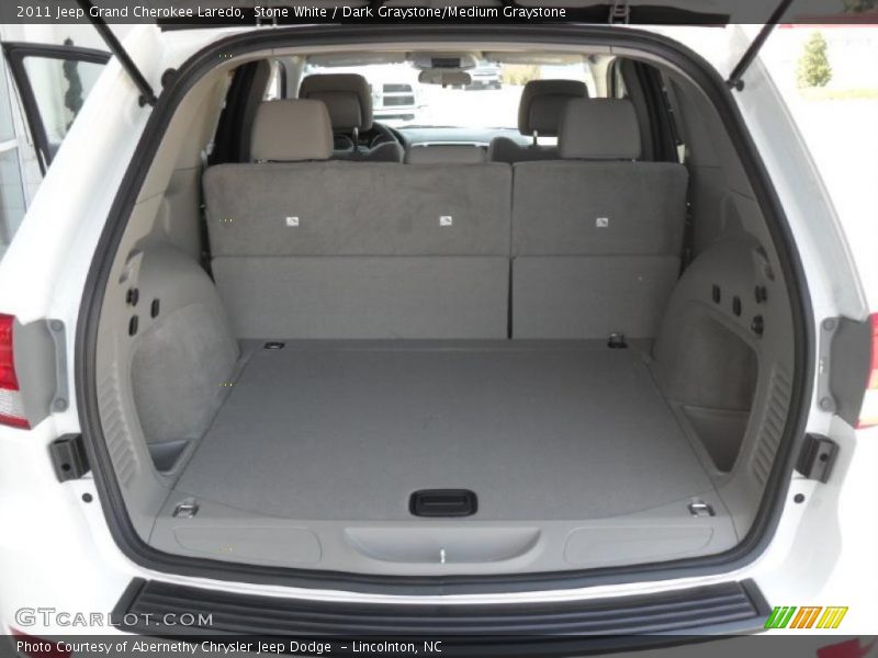 Stone White / Dark Graystone/Medium Graystone 2011 Jeep Grand Cherokee Laredo