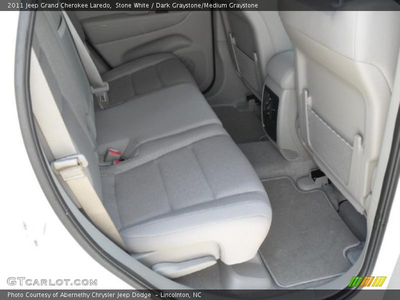Stone White / Dark Graystone/Medium Graystone 2011 Jeep Grand Cherokee Laredo