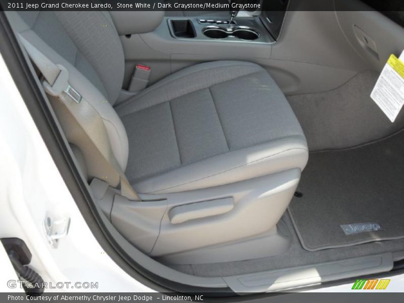Stone White / Dark Graystone/Medium Graystone 2011 Jeep Grand Cherokee Laredo