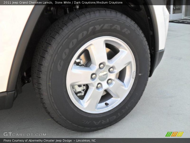 Stone White / Dark Graystone/Medium Graystone 2011 Jeep Grand Cherokee Laredo