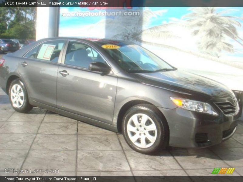 Magnetic Gray Metallic / Ash Gray 2010 Toyota Camry LE