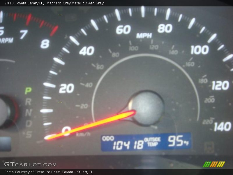 Magnetic Gray Metallic / Ash Gray 2010 Toyota Camry LE