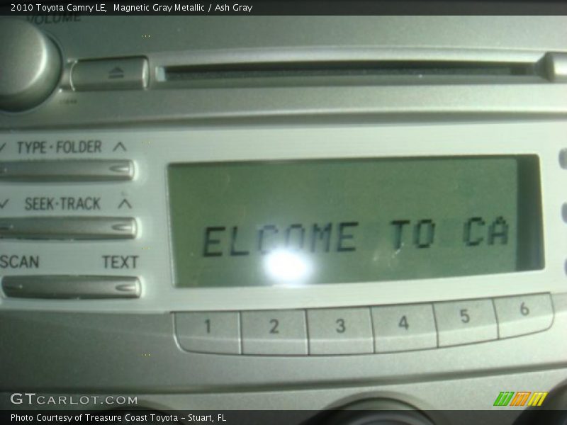 Magnetic Gray Metallic / Ash Gray 2010 Toyota Camry LE
