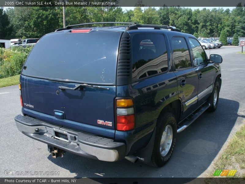 Deep Blue Metallic / Neutral/Shale 2005 GMC Yukon SLE 4x4