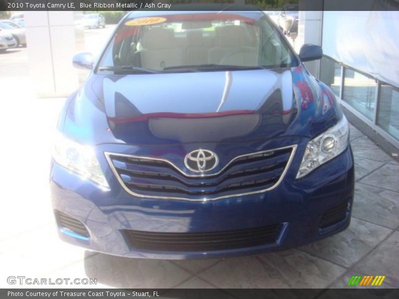 Blue Ribbon Metallic / Ash Gray 2010 Toyota Camry LE